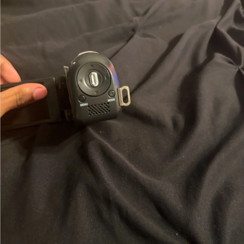 HD 1080p Black Camcorder